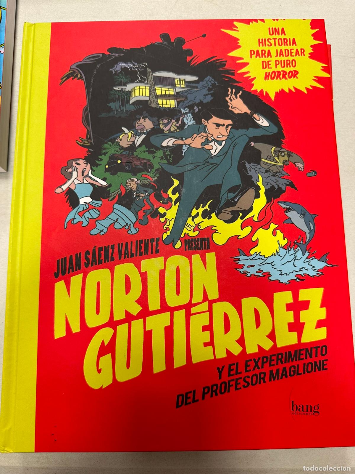 C&oacute;mics: NORTON GUTIERREZ Y EL EXPERIMENTO DEL PROFESOR MAGLIONE - SAENZ VALIENTE,JUAN - Foto 1