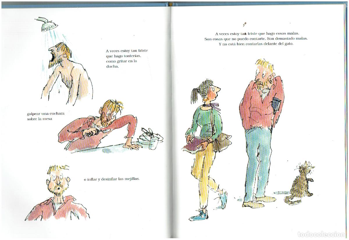 C&oacute;mics: EL LIBRO TRISTE. MICHAEL ROSEN. QUENTIN BLAKE. EDICIONES SERRES, 2004.(B/16BIS) - Foto 2