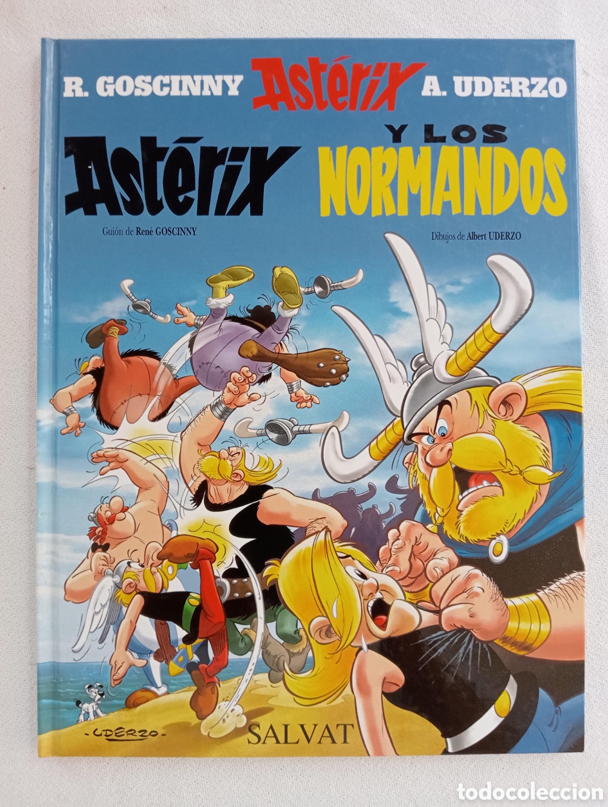 C&oacute;mics: Ast&eacute;rix. N&ordm; 9. Ast&eacute;rix y los Normandos. - Foto 1