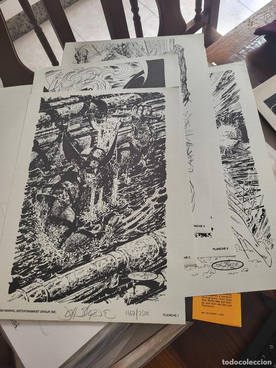 C&oacute;mics: Portfolio Firmado John Byrne