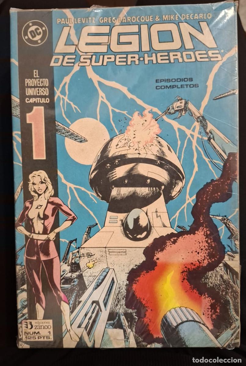 C&oacute;mics: LEGION DE SUPER-HEROES - COLECCI&Ograve;N - EDICIONES ZINCO - Foto 1