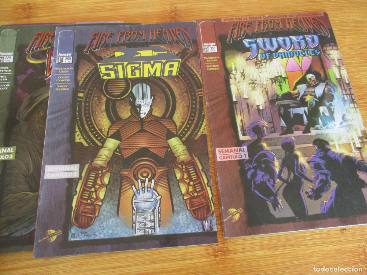 C&oacute;mics: IMAGE- L20- FIRE FRON HEAVEN-SEMANAL CAP&Iacute;TULO 1 AL 13- WS- 13 COMICS - Foto 2