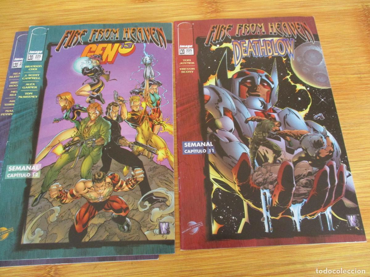 C&oacute;mics: IMAGE- L20- FIRE FRON HEAVEN-SEMANAL CAP&Iacute;TULO 1 AL 13- WS- 13 COMICS - Foto 7