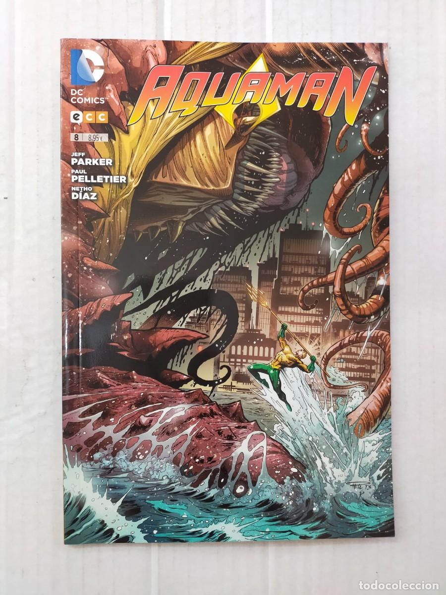 C&oacute;mics: AQUAMAN n&ordm; 8. Jeff Parker, Paul Pelletier. ECC - Foto 1