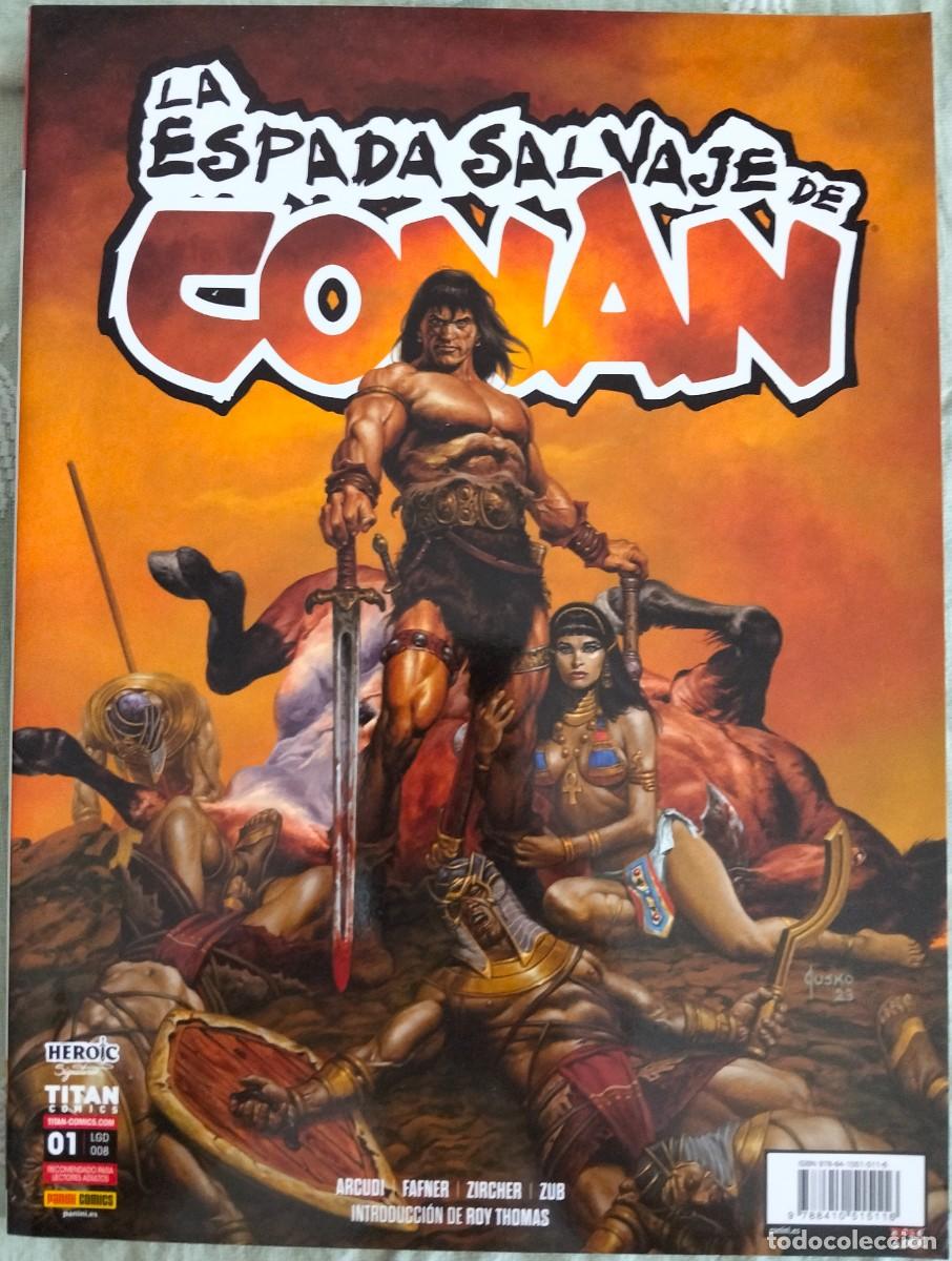 C&oacute;mics: LA ESPADA SALVAJE DE CONAN N&ordm; 1. PANINI C&Oacute;MICS (TIT&Aacute;N COMICS), 2024 (R&uacute;stica) - Foto 1