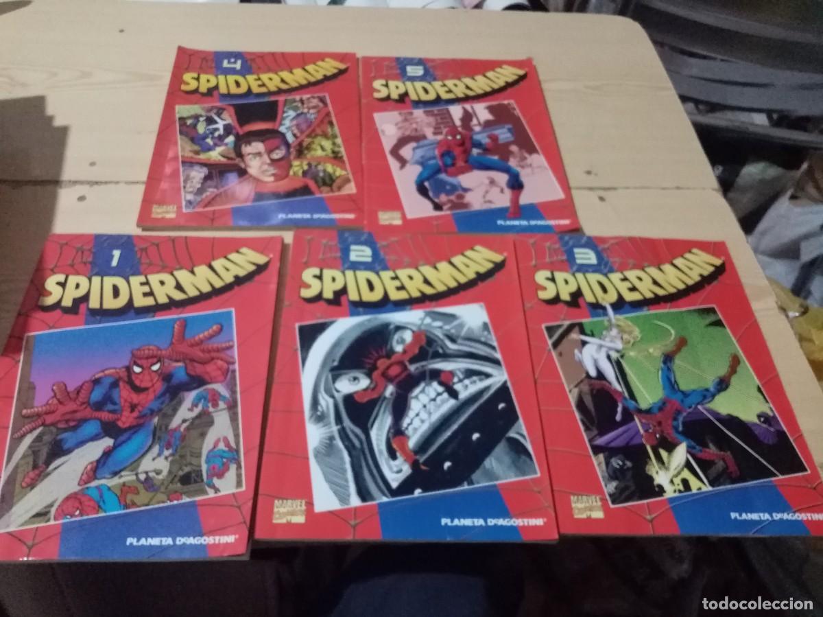 C&oacute;mics: LOTE DE 5 COMIC SPIDERMAN DEL 1 AL 5. PLANETA DE AGOSTINI. EST24B2 - Foto 1