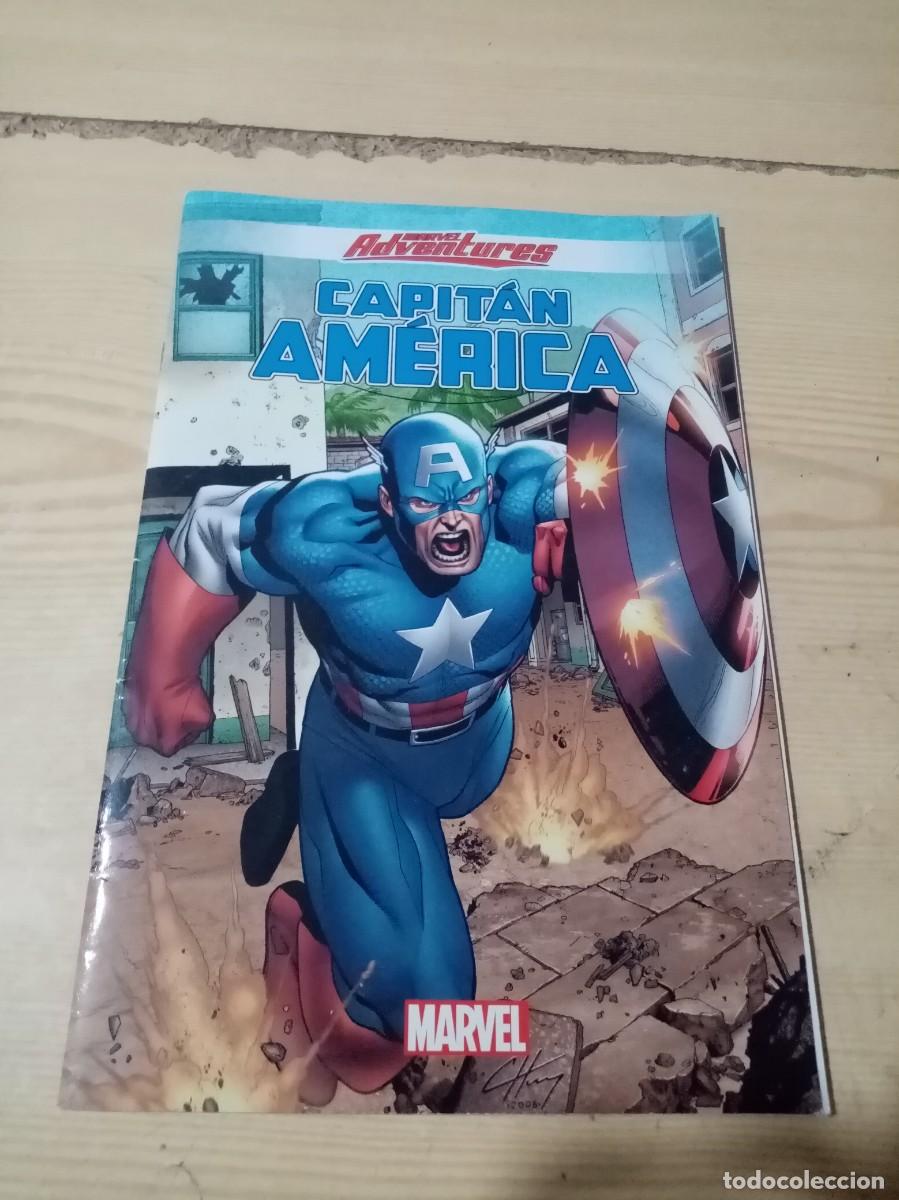 C&oacute;mics: MARVE ADVENTURES. CAPITAN AMERICA. EST24B2 - Foto 1