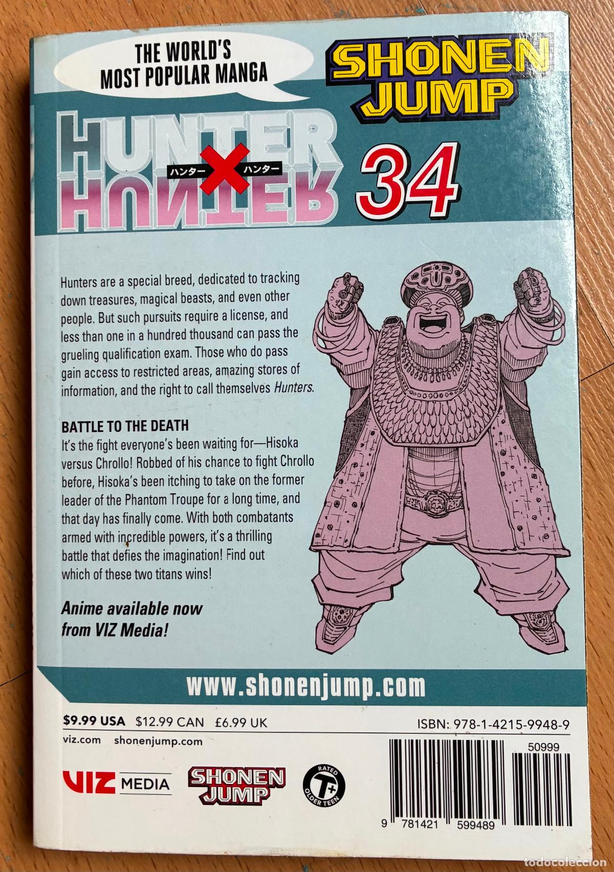C&oacute;mics: HUNTER, 34, Yoshihiro Togashi EN INGLES - Foto 2