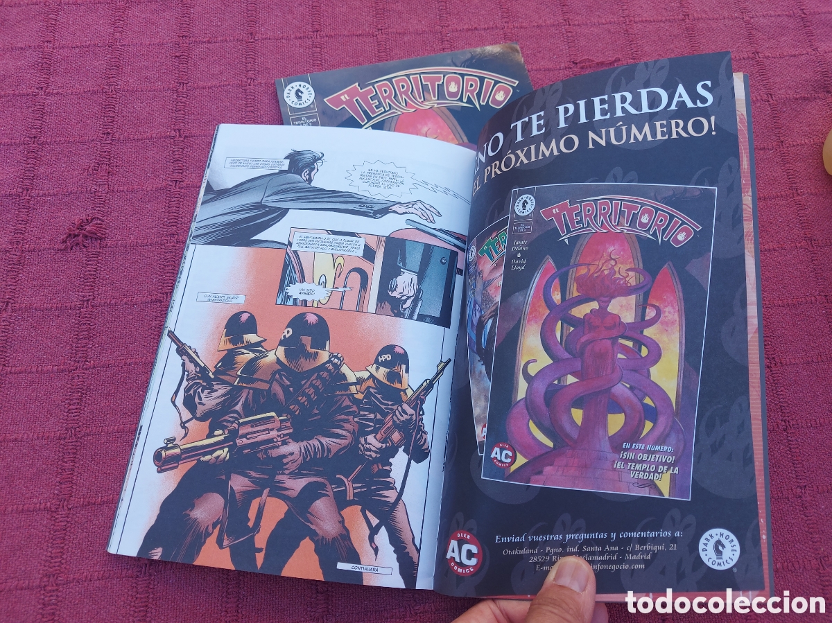 C&oacute;mics: EL TERRITORIO- DARK HORSE COMICS, COMPLETA 2 COMICS - Foto 12