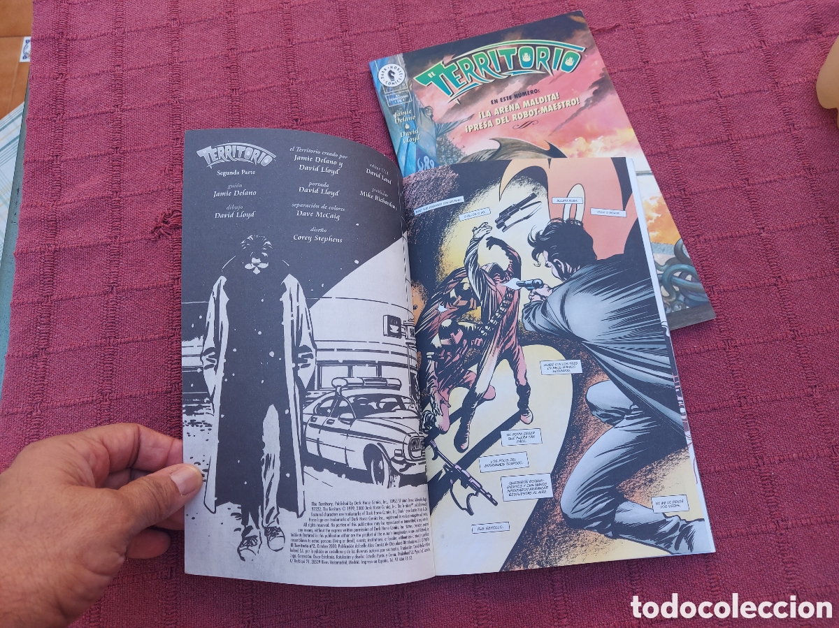 C&oacute;mics: EL TERRITORIO- DARK HORSE COMICS, COMPLETA 2 COMICS - Foto 13