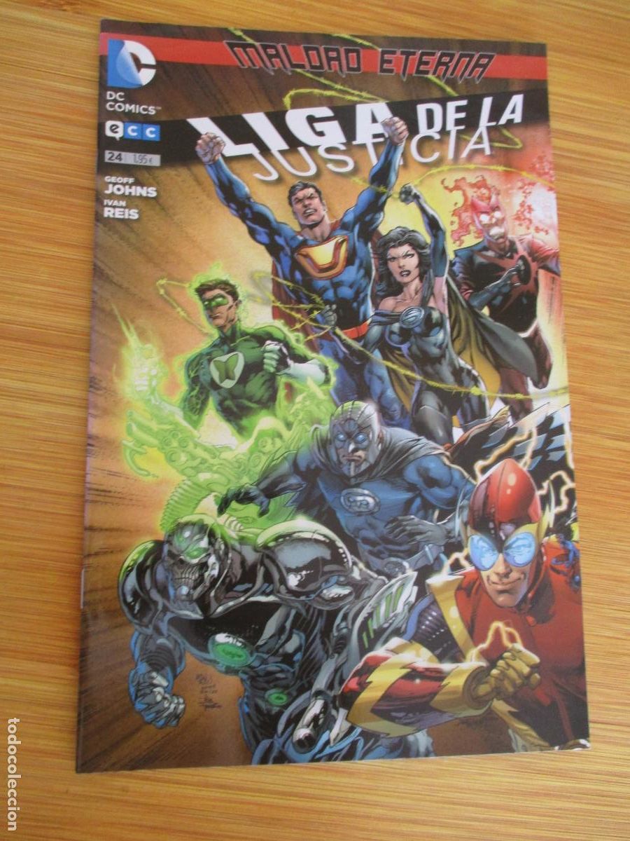 C&oacute;mics: DC COMICS-MALDAD ETERNA-LIGA DE LA JUSTICIA, N&ordm;. 24- - Foto 1