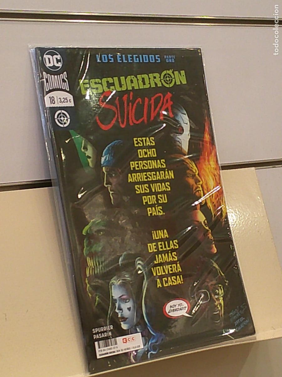 C&oacute;mics: ESCUADRON SUICIDA N&ordm; 18 LOS ELEGIDOS PARTE UNO JULIO 2018 DC - ECC