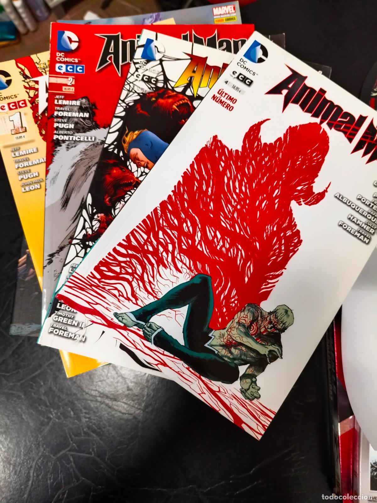 C&oacute;mics: Animal man, 2012, completa, 4 tomos ECC, - Foto 1