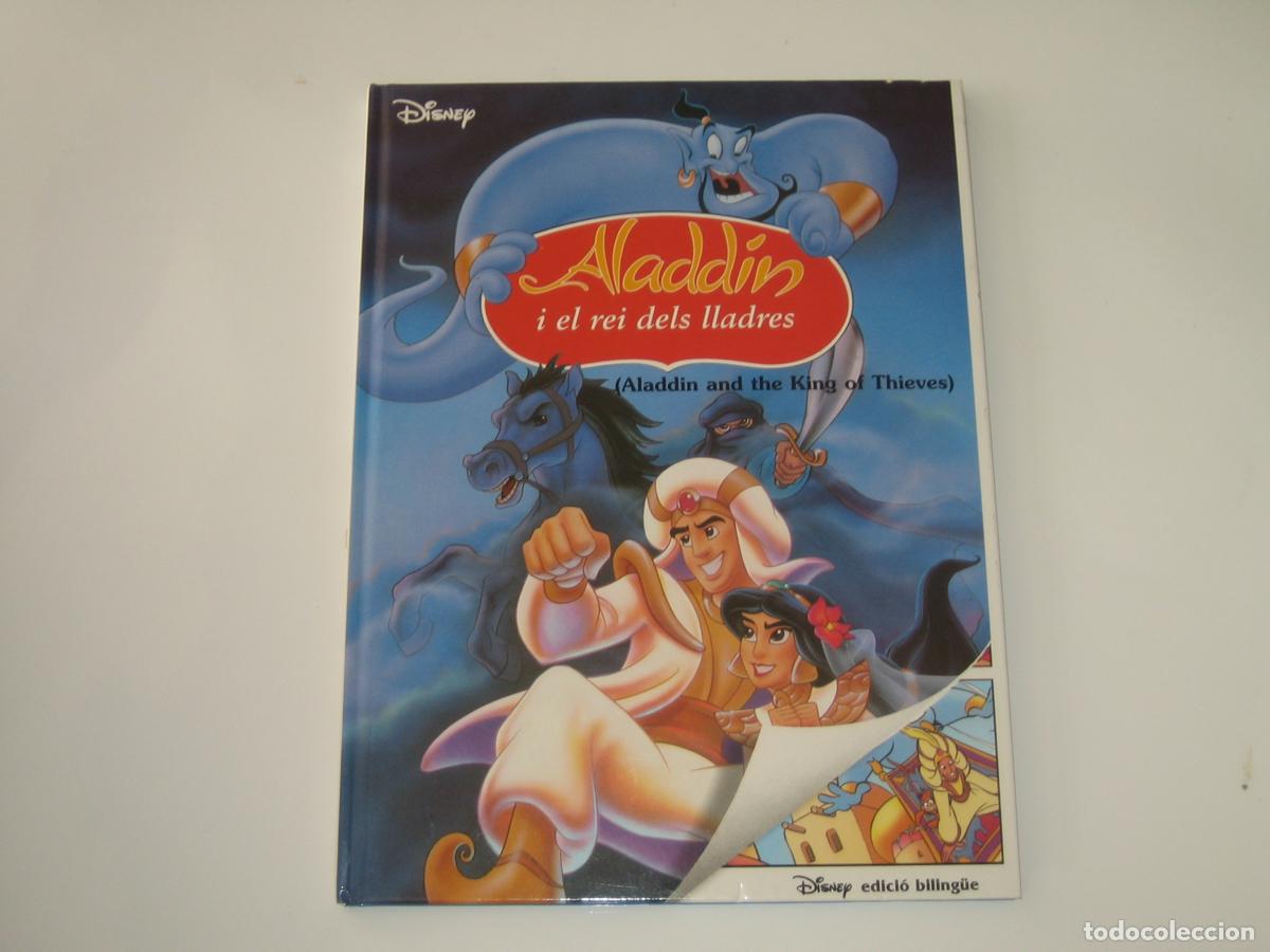 C&oacute;mics: ALADDIN - COMIC EN TAPA DURA - EN INGLES Y CATALAN - Foto 1
