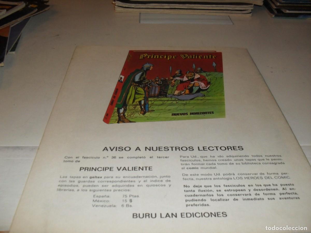 C&oacute;mics: PRINCIPE VALIENTE N&ordm; 37 LA ODISEA DE ARF,(DE 96).BURU LAN,1971 - Foto 2