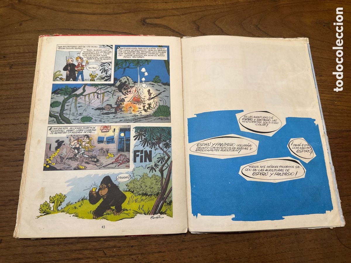 C&oacute;mics: ESPIRU Y LOS GORILAS - JAIMES 1964 - Foto 8