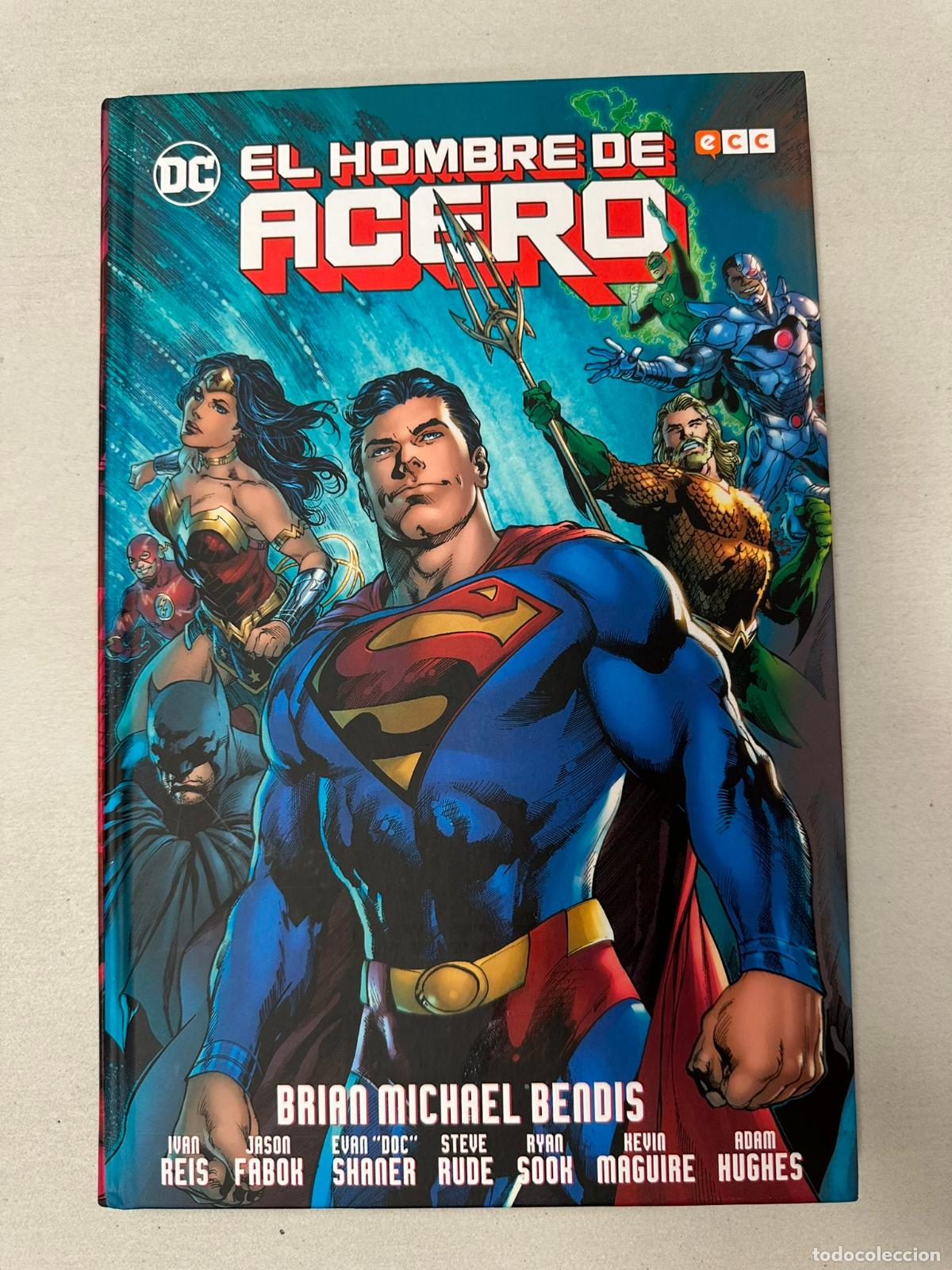 C&oacute;mics: EL HOMBRE DE ACERO BRIAN MICHAEL BENDIS TOMO CARTON&Eacute; DC - ECC - Foto 1