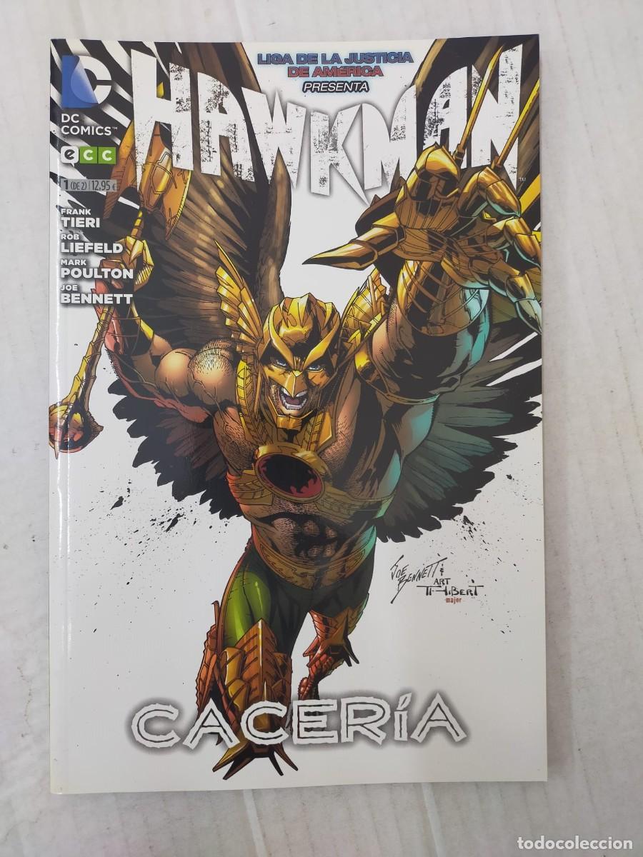 C&oacute;mics: HAWKMAN n&ordm; 1. CACER&Iacute;A. Tieri, Liefeld, Poulton... ECC - Foto 1