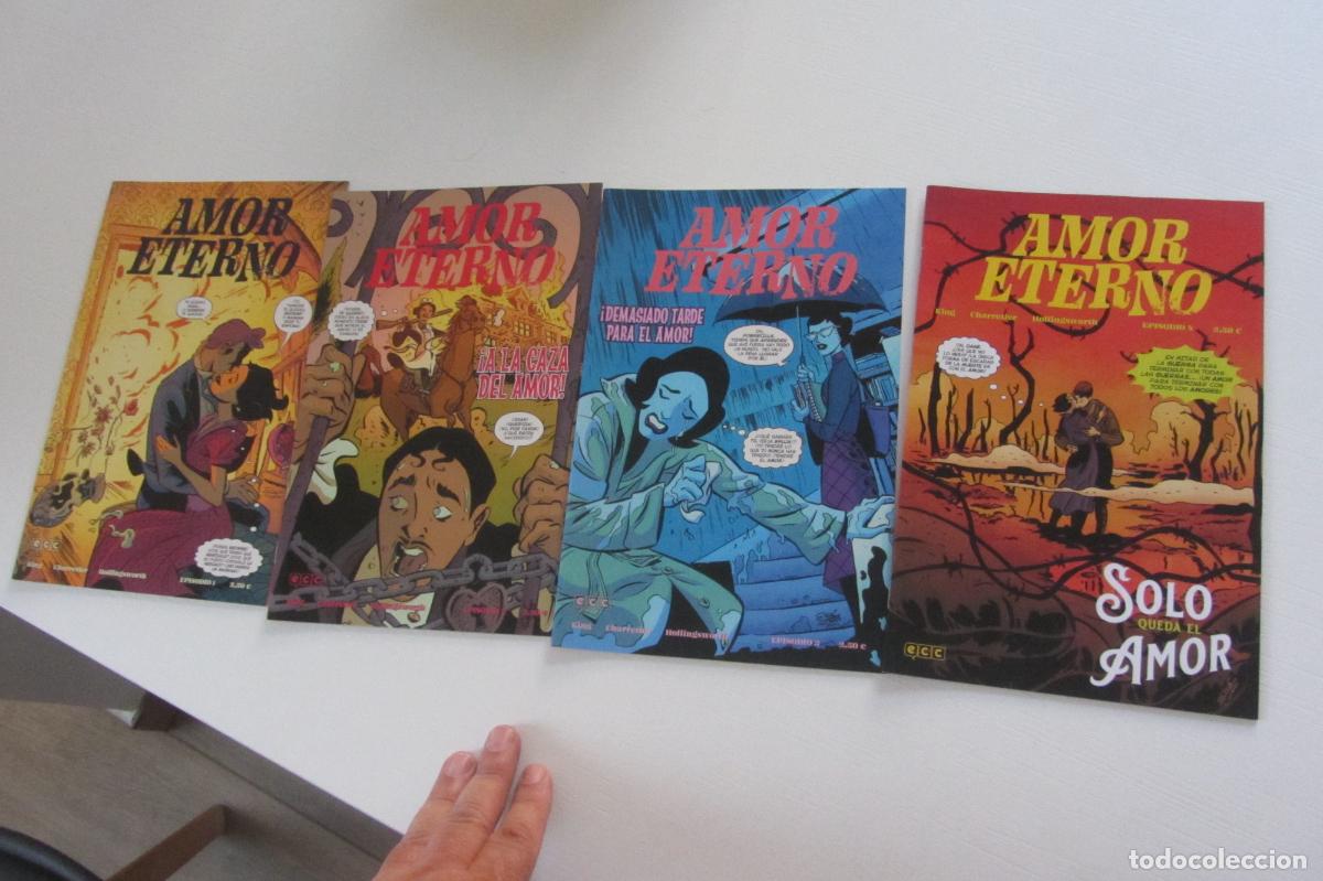 C&oacute;mics: AMOR ETERNO COMPLETA N&ordm; 1 2 3 4 TOM KING - ECC arx208 - Foto 1