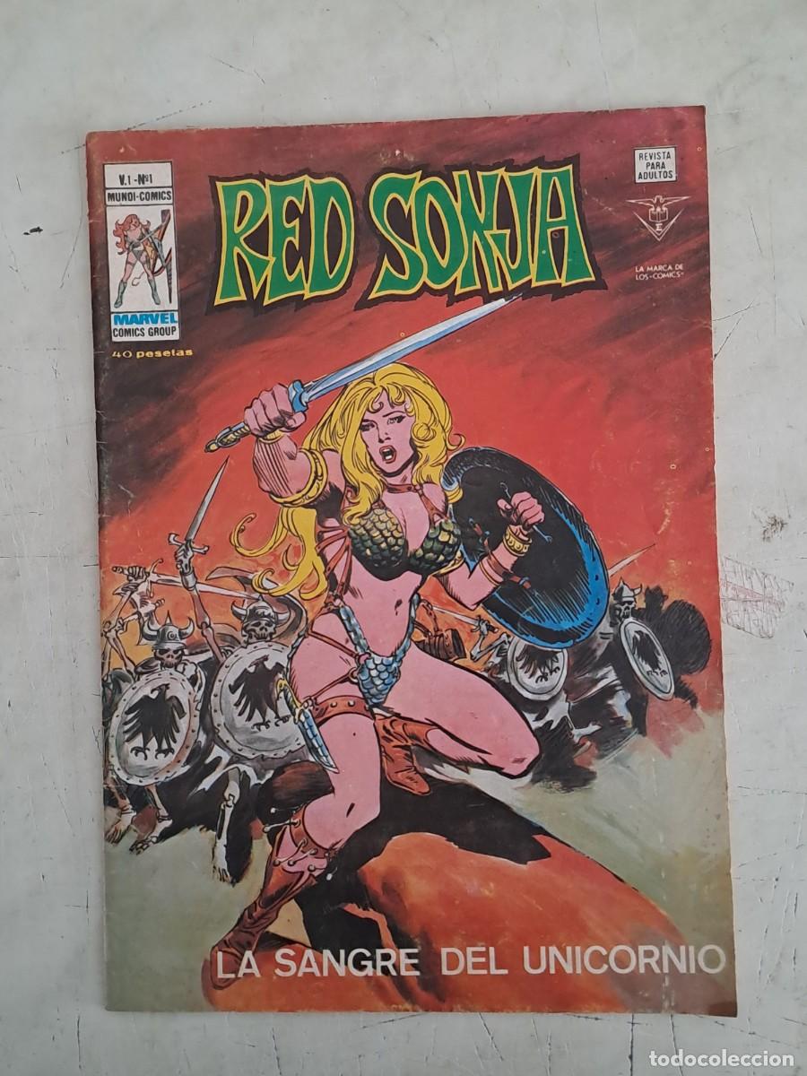 C&oacute;mics: Red Sonja completa 11 n&uacute;meros, V&eacute;rtice v-1 en buen estado - Foto 1