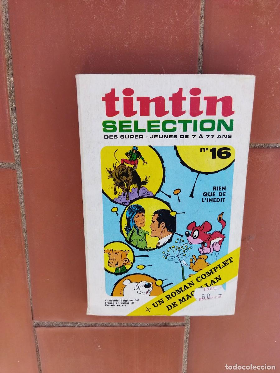 C&oacute;mics: comic libro TINTIN selection en frances 196 paginas en b y n y en color - Foto 1