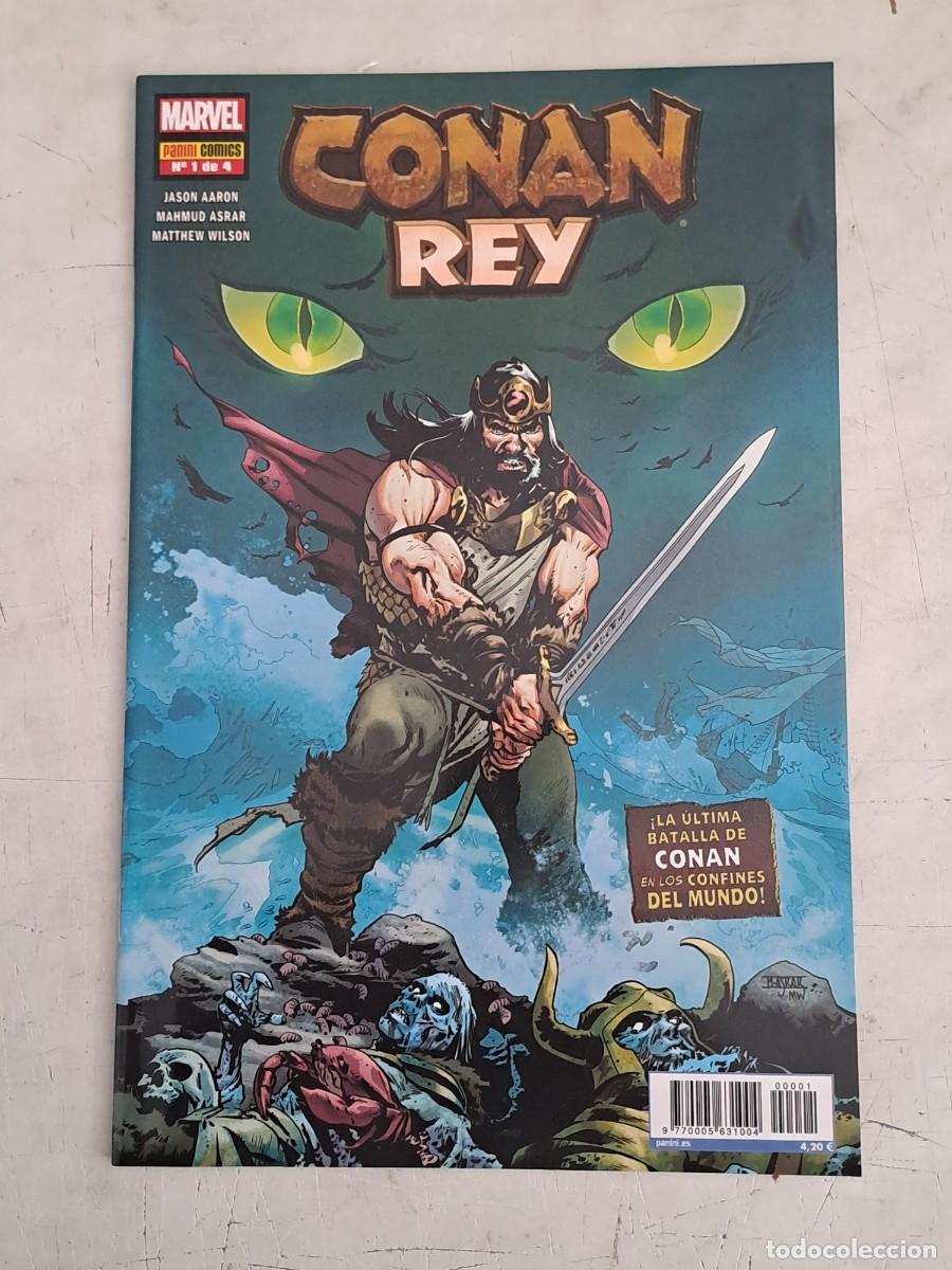 C&oacute;mics: Conan rey completa 4 n&uacute;meros, Panini en perfecto estado - Foto 1