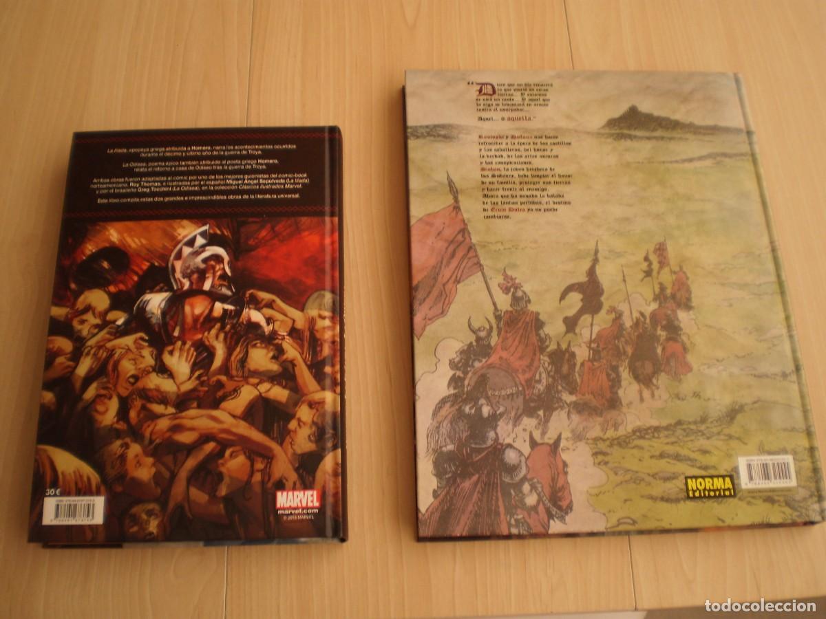 C&oacute;mics: Lote Integrales, La Balada de las landas perdidas de J. Dufux y La Iliada/La Odisea de Roy Thomas - Foto 2