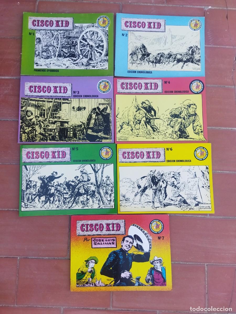 C&oacute;mics: lote de 7 comics completa ediciones eseuve CISCO KID en buen estado art comics - Foto 1