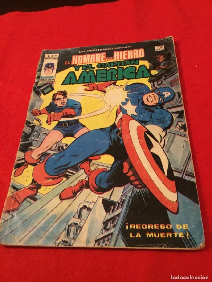 C&oacute;mics: C&oacute;mic El hombre de hierro y el capit&aacute;n Am&eacute;rica n&uacute;mero 15 - Foto 1