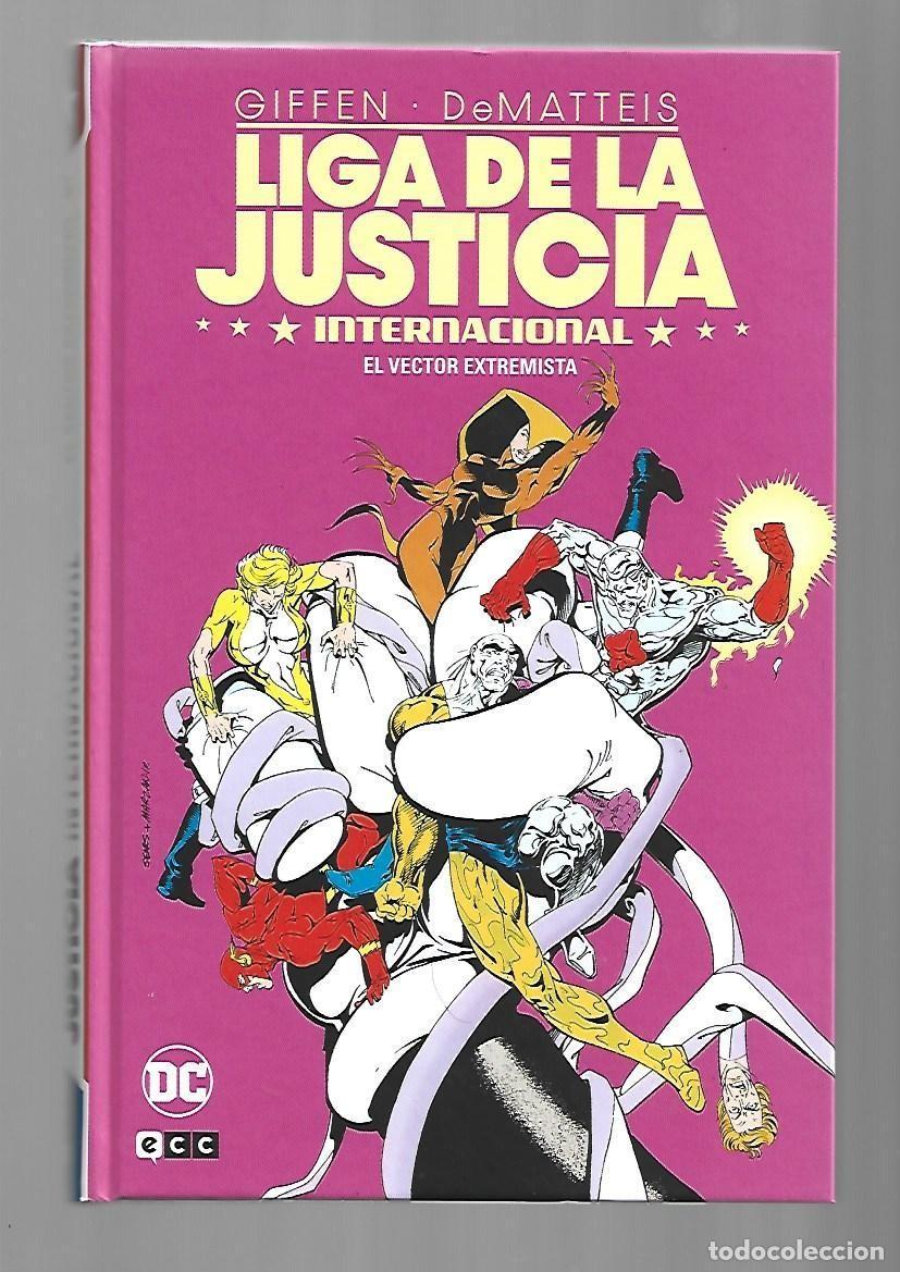 C&oacute;mics: Liga de la Justicia internacional 5: el vector extremista, 2024, ECC, impecable - Foto 1