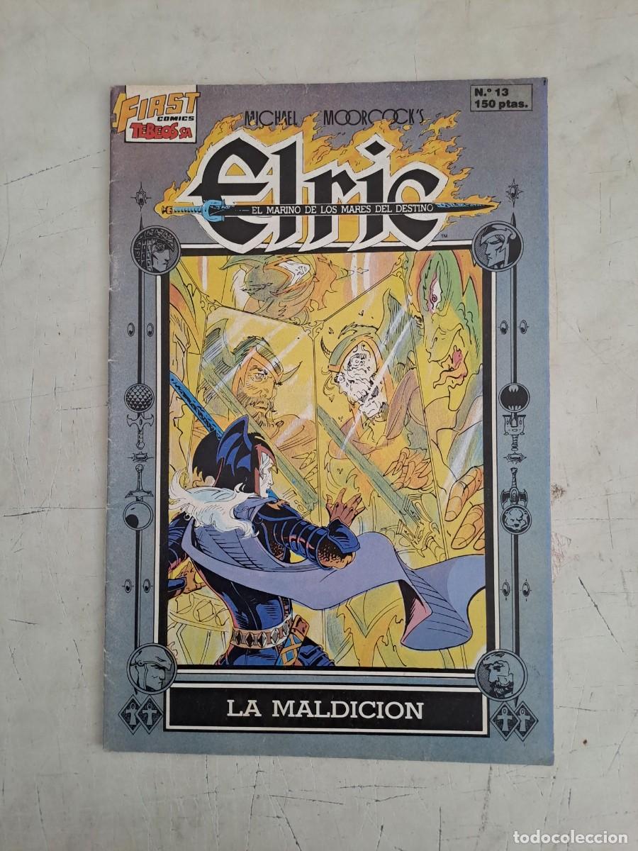 C&oacute;mics: Elric 13, la maldici&oacute;n, First comics en buen estado - Foto 1