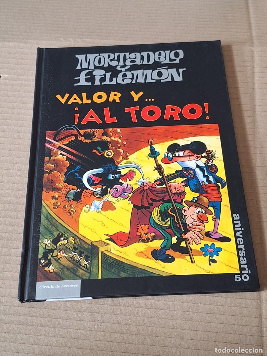 C&oacute;mics: Mortadelo y Filemon, Valor y al toro, 50 aniversario,C&iacute;rculo de Lectores - Foto 1