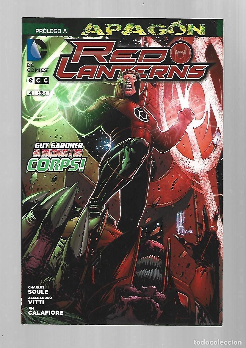 C&oacute;mics: Red Lanterns 4, 2014, ECC, buen estado - Foto 1