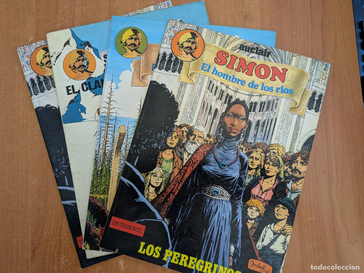 C&oacute;mics: Lote de 4 comics SIMON DE LOS RIOS. Auclair. Editorial Distrinovel. - Foto 1