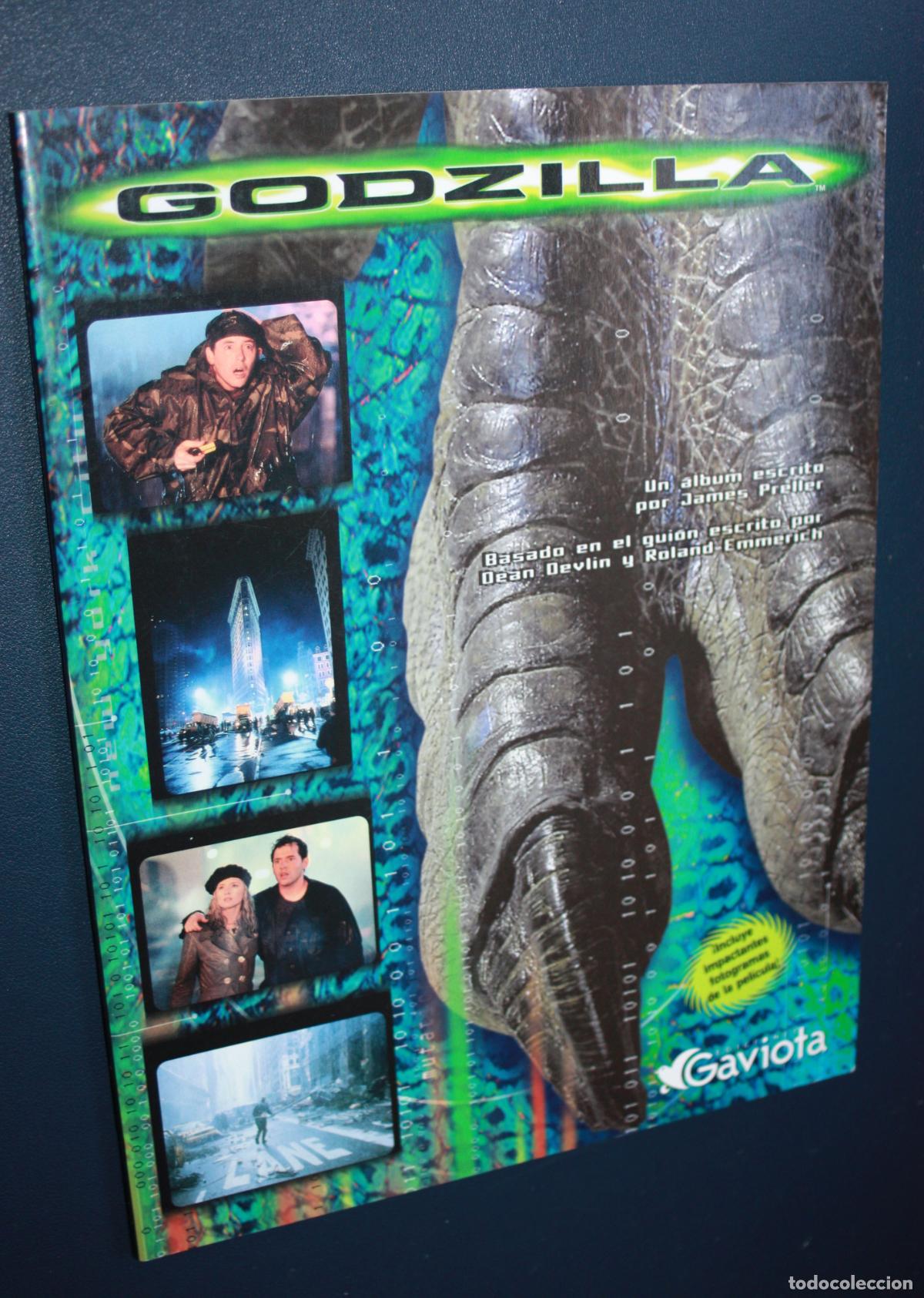 C&oacute;mics: GODZILLA ( de JAMES PRELLER)-BASADO EN LA PELICULA- Ed. GAVIOTA - Foto 1