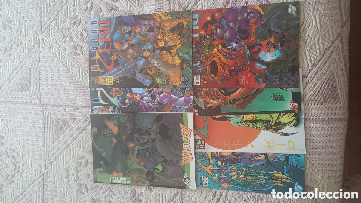 C&oacute;mics: Comics weapon zero colecci&oacute;n completa - Foto 1