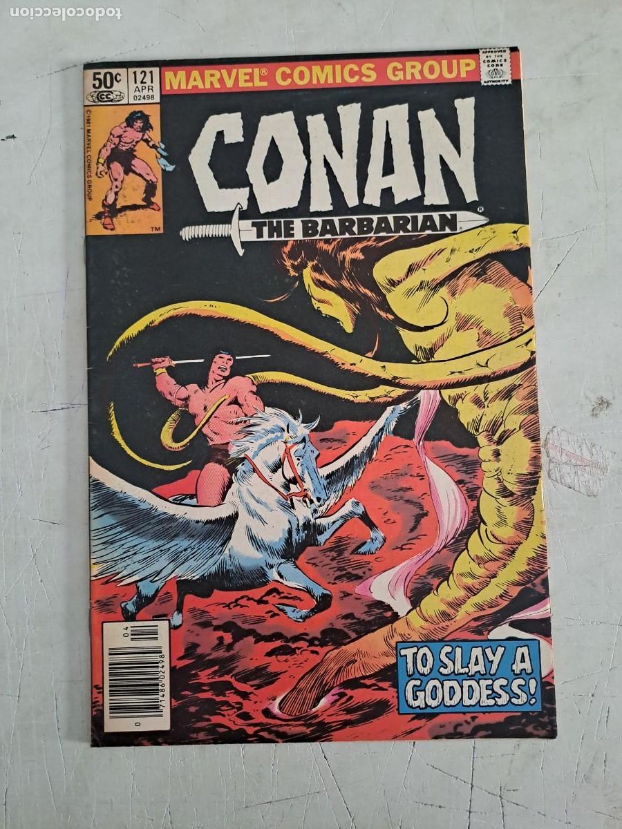 C&oacute;mics: Conan the barbarian 121, Marvel comics group en perfecto estado - Foto 1