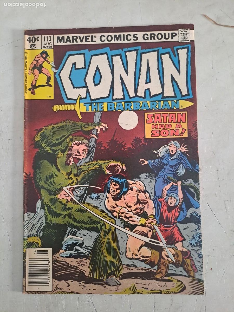 C&oacute;mics: Conan the barbarian 113, Marvel comics group en perfecto estado - Foto 1