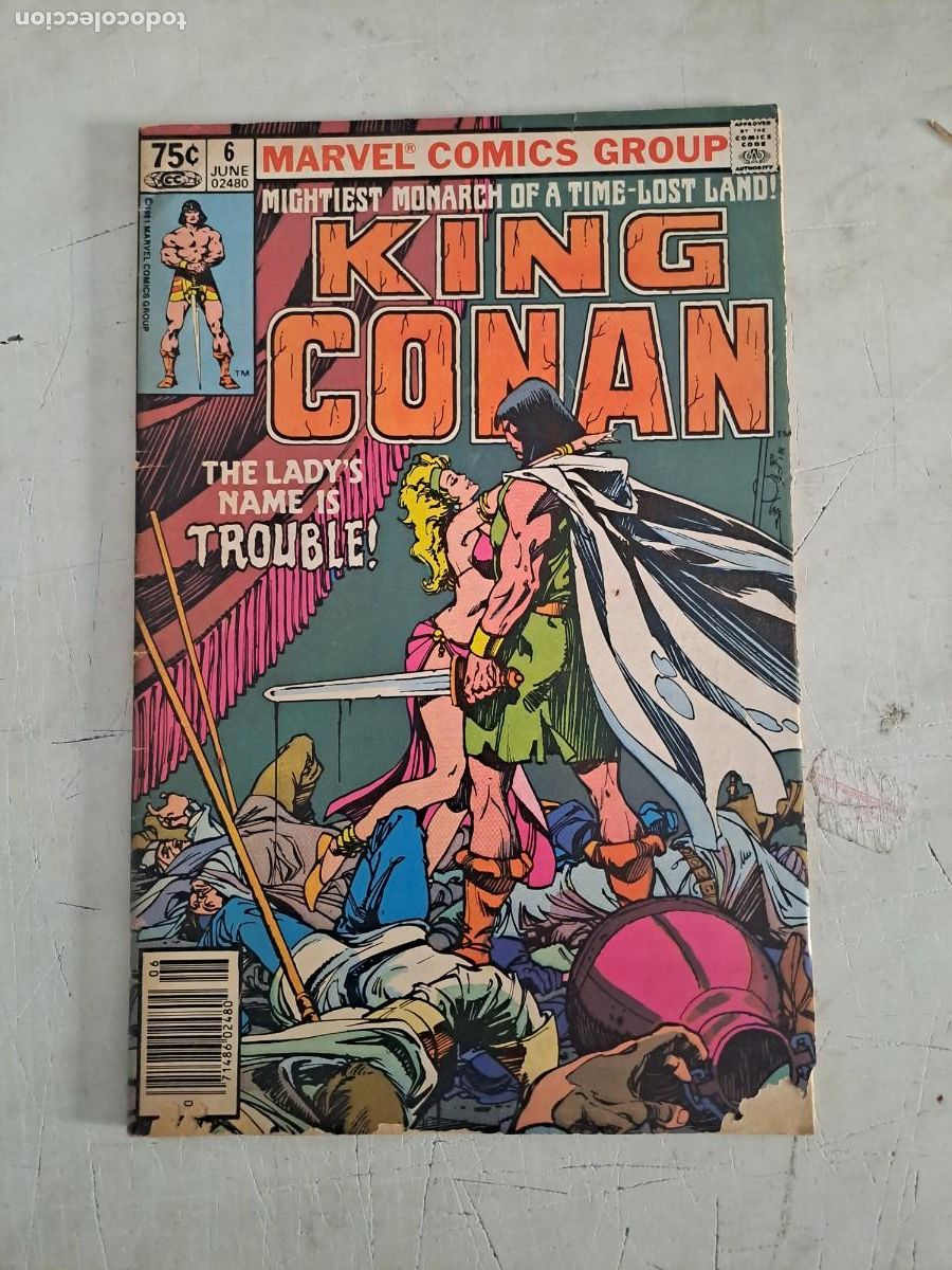 C&oacute;mics: King Conan 6, Marvel comics group - Foto 1