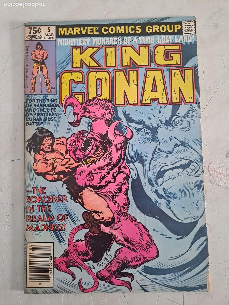 C&oacute;mics: King Conan 5, Marvel comics group en muy buen estado - Foto 1