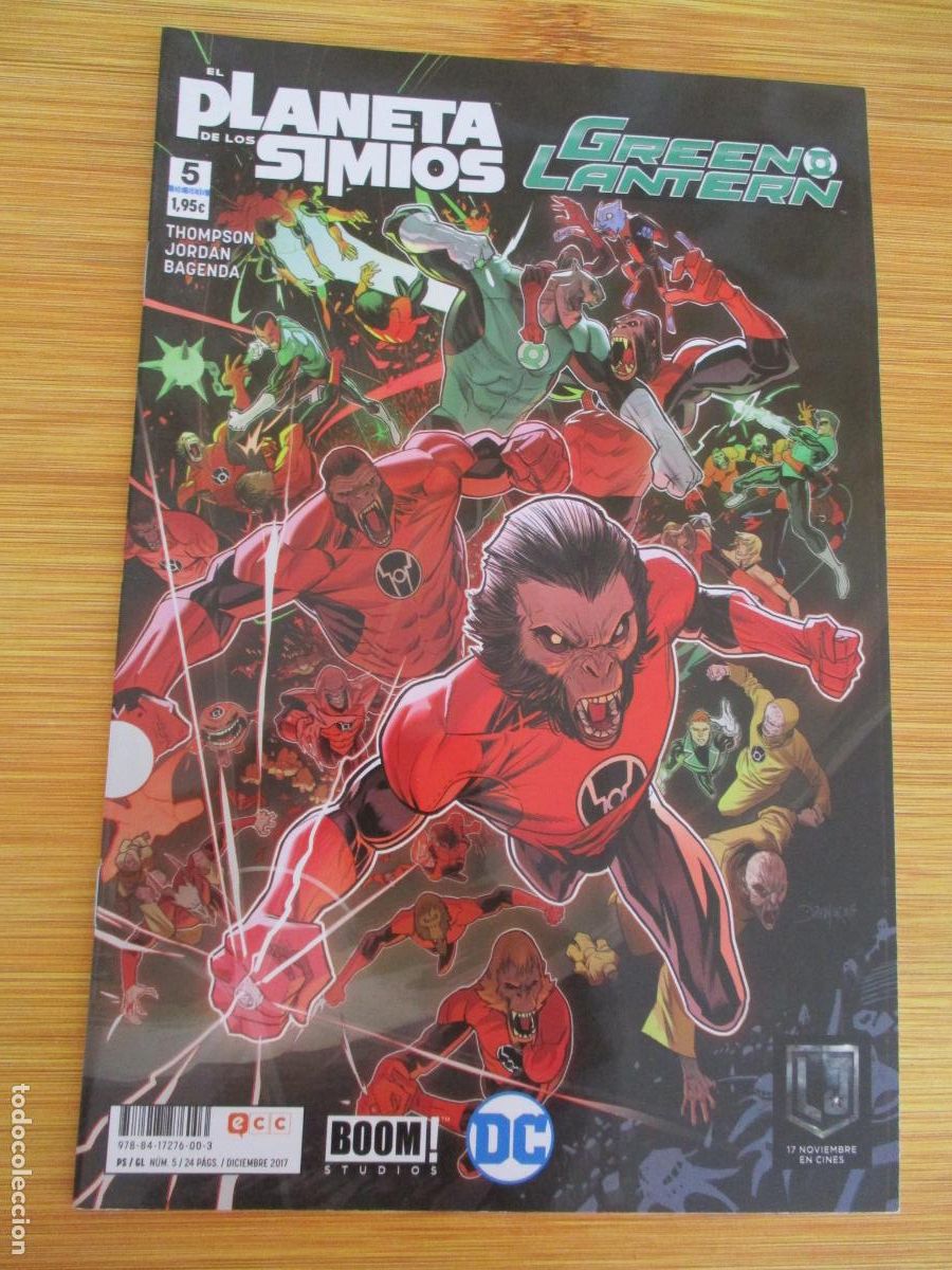 C&oacute;mics: DC,-EL PLANETA DE LOS SIMIOS-GREEN LANTERN-N&ordm;. 5.-eCC - Foto 1