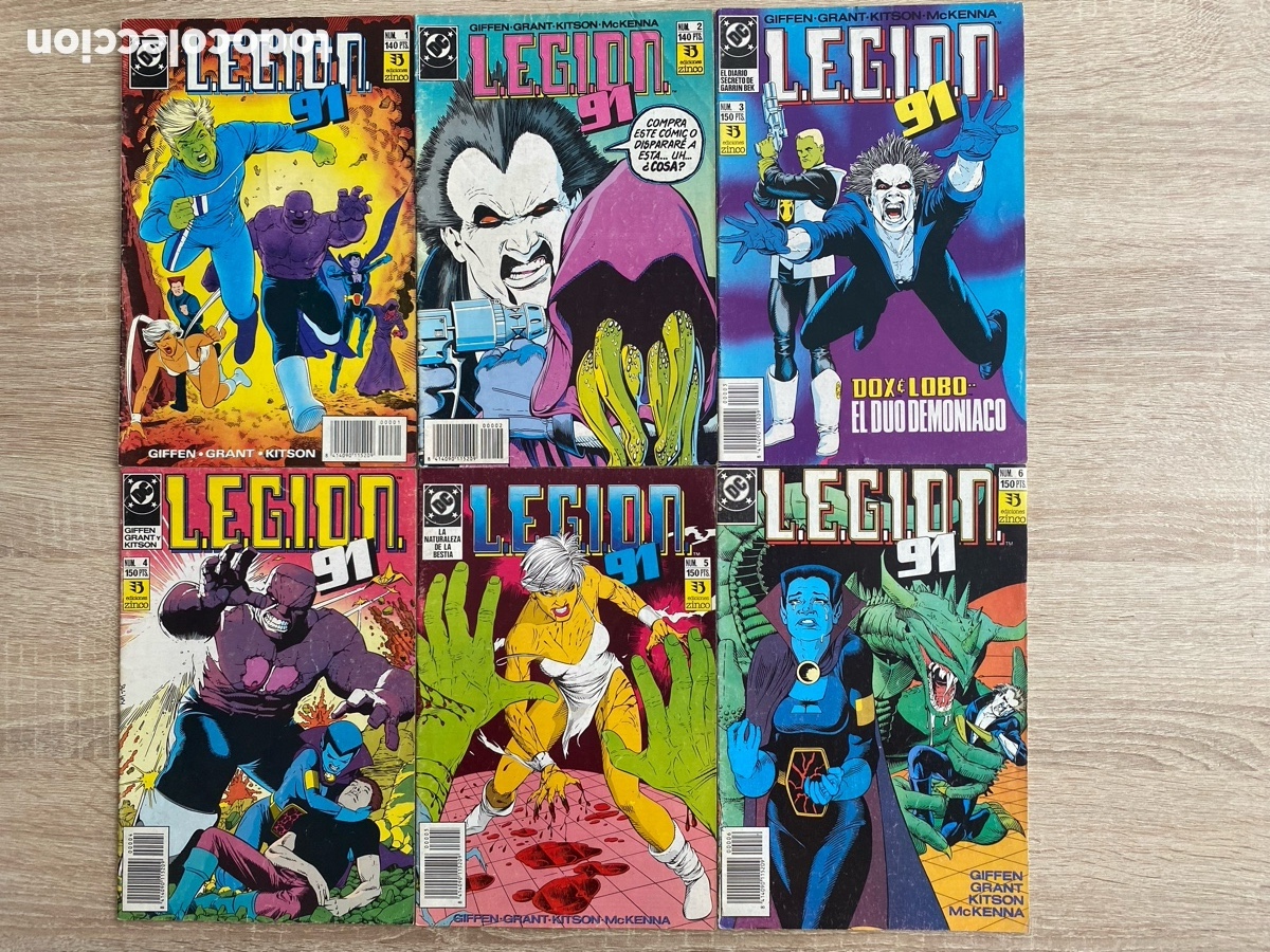 C&oacute;mics: L.E.G.I.O.N. 91 / L.E.G.I.O.N. 92 1 al 6 - Foto 1