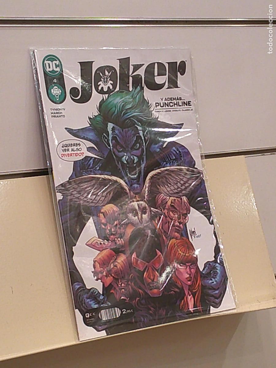 C&oacute;mics: JOKER N&ordm; 4 Y ADEMAS PUNCHLINE TYNION IV DC - ECC - Foto 1