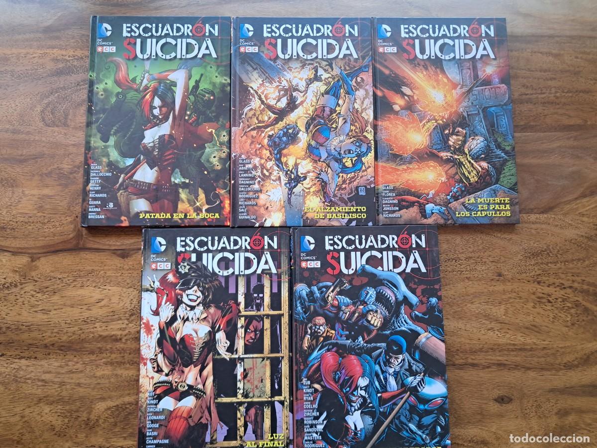 C&oacute;mics: Escuadr&oacute;n Suicida ECC (2016). 5 tomos - Foto 6