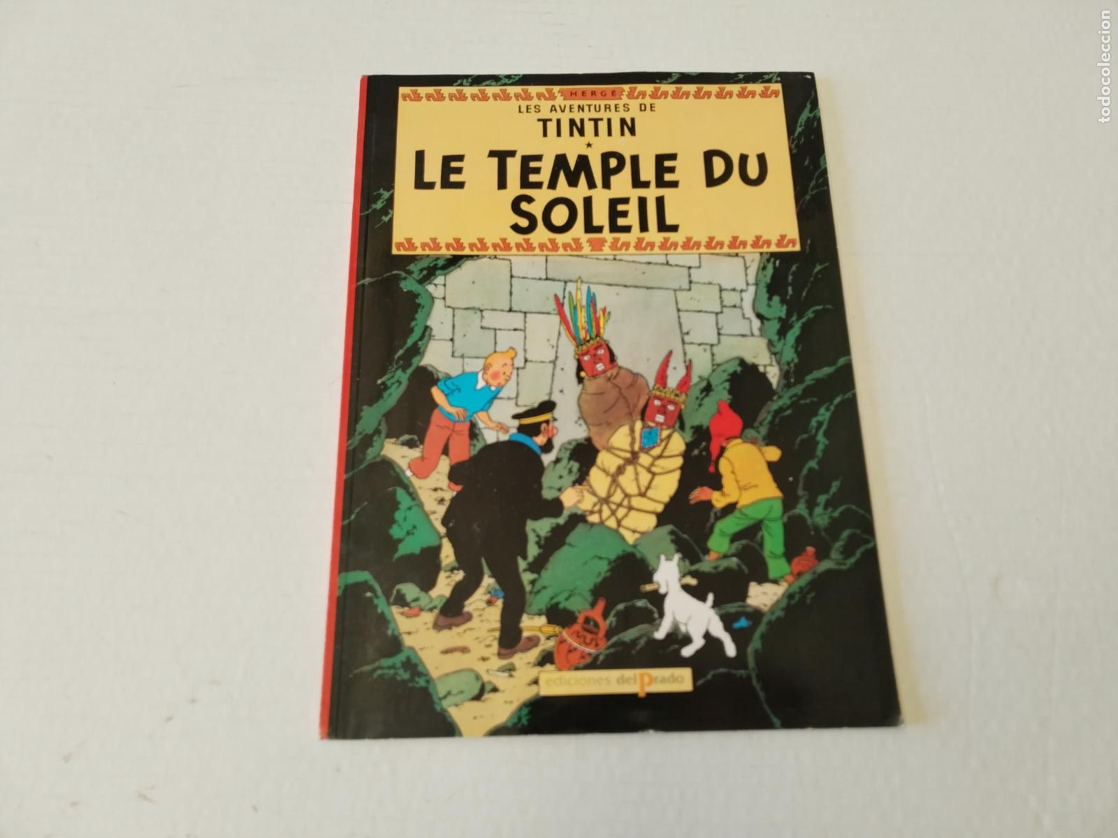 C&oacute;mics: tintin - le temple de soleil - herg&eacute;- en franc&eacute;s - c165 - Foto 1