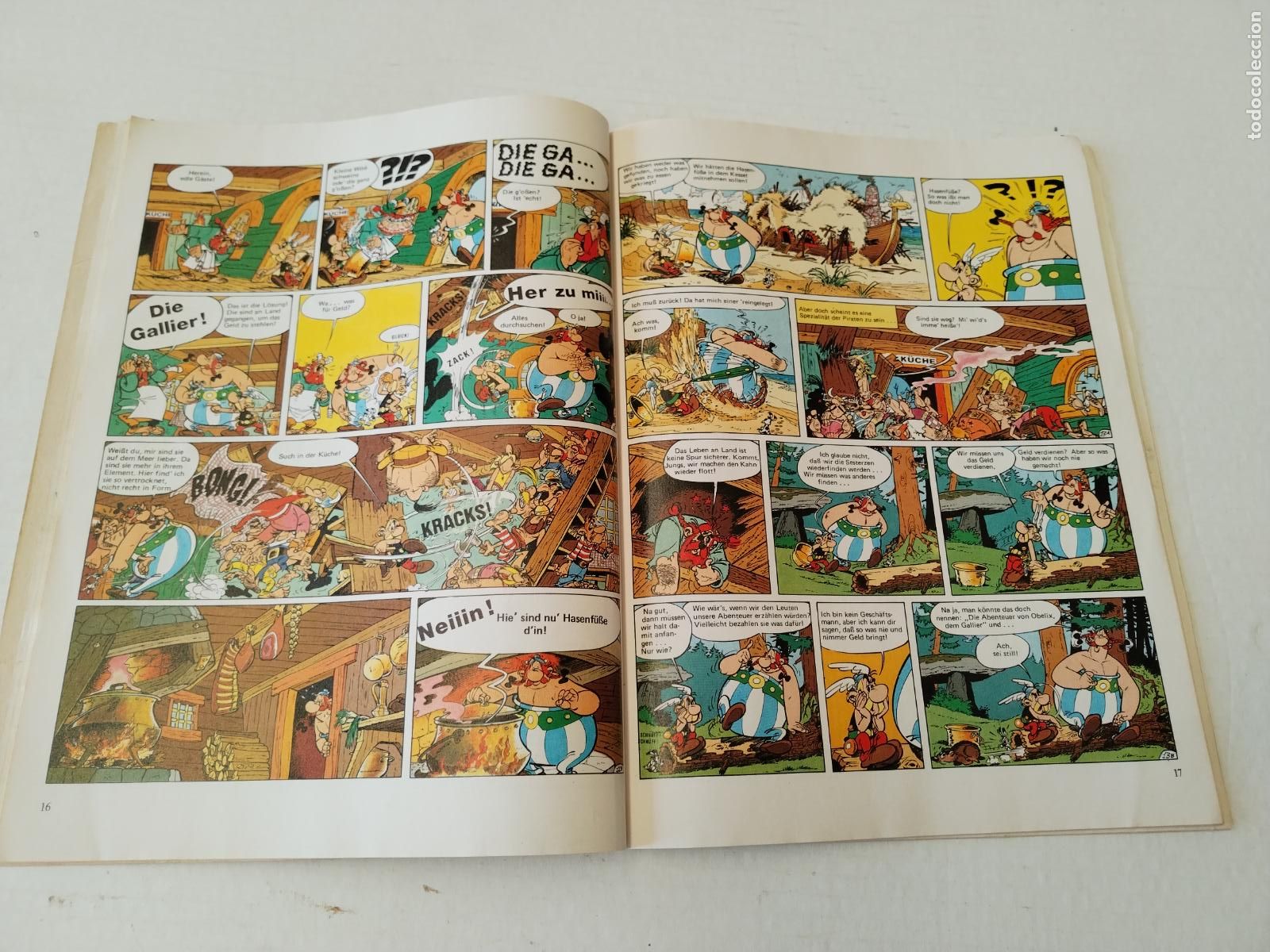 C&oacute;mics: asterix und der kupferkessel - en aleman - c165 - Foto 2