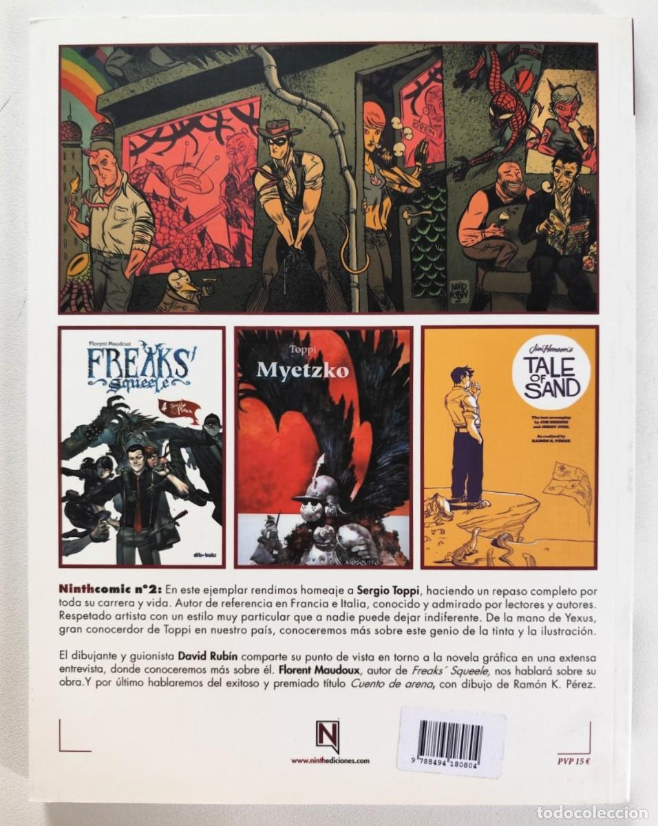 C&oacute;mics: NINTHCOMIC #2 - MONOGR&Aacute;FICO SERGIO TOPPI / DAVID RUB&Iacute;N / MADOUX ~ Ninth Ediciones (2013) - Foto 2