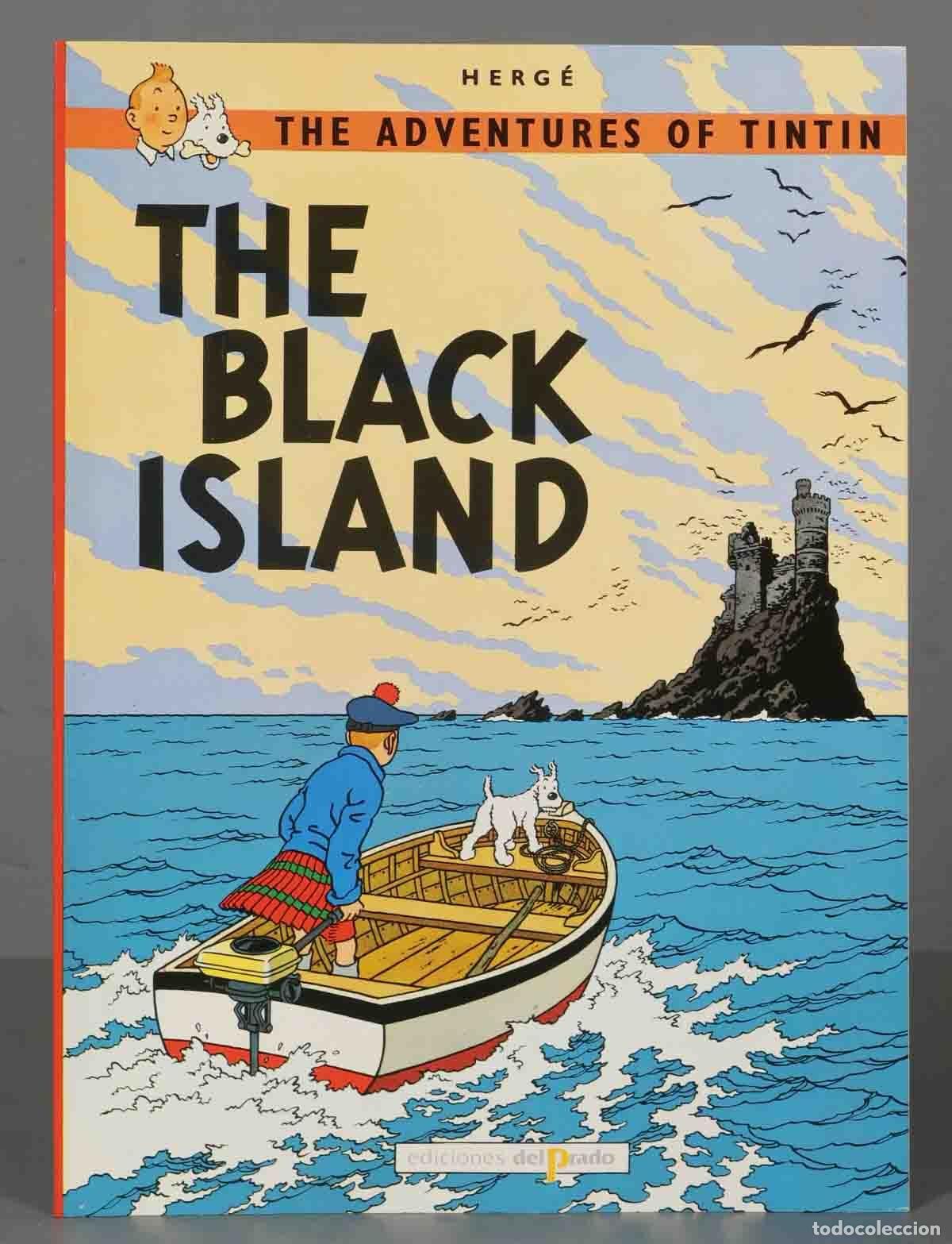 C&oacute;mics: The black island. TINTIN. EDICIONES DELPRADO - Foto 1