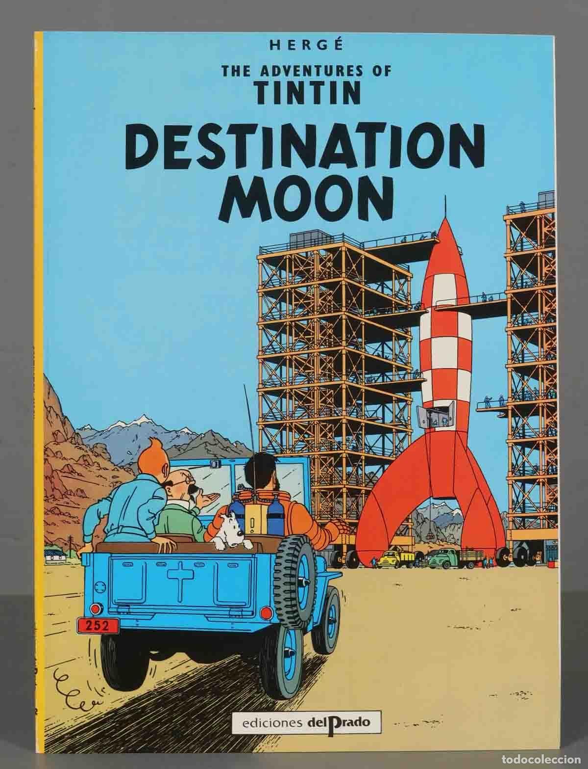 C&oacute;mics: Destination moon. TINTIN. EDICIONES DELPRADO - Foto 1