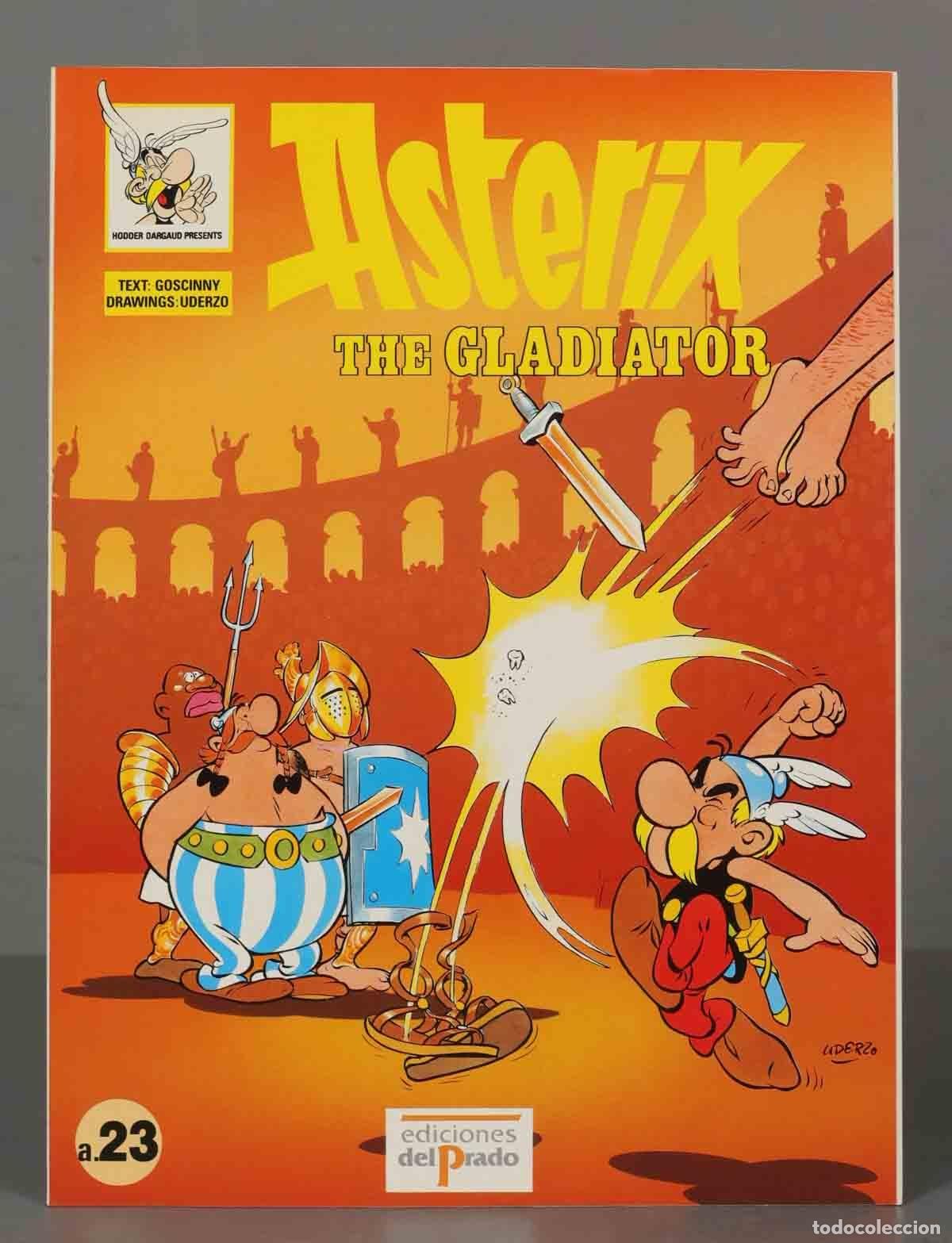 C&oacute;mics: ASTERIX THE GLADIATOR. EDICIONES DEL PRADO - Foto 1